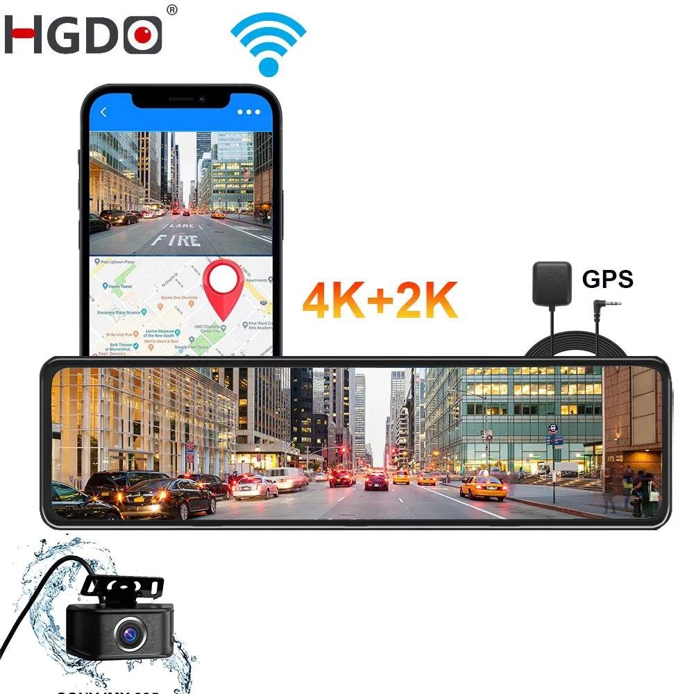 HGDO-M210 4K  Ʈ ī ̷  ķ  2K ĸ ī޶, GPS WIFI, ڵ ̷ DVR  ڴ, Ʈ   